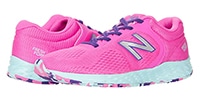 pink new balance girl shoe