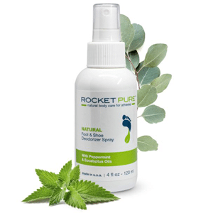 Rocket Pure – Natural Foot & Shoe Deodorizer Spray – Mint